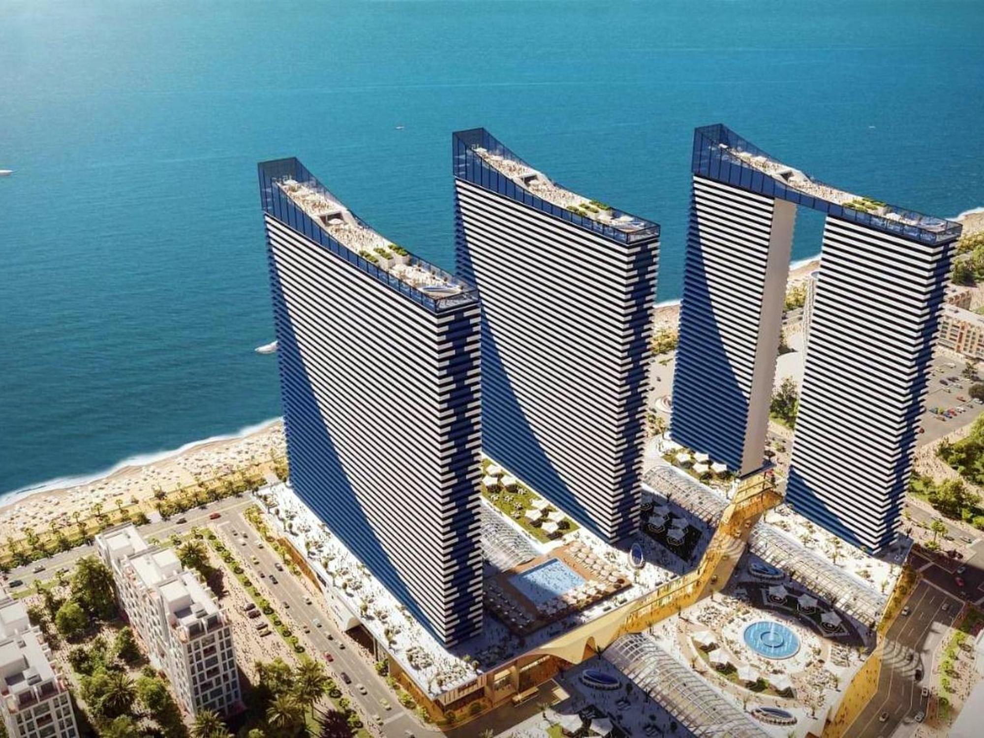 Delux Sea View Aparthotel In Orbi City Batumi Luaran gambar
