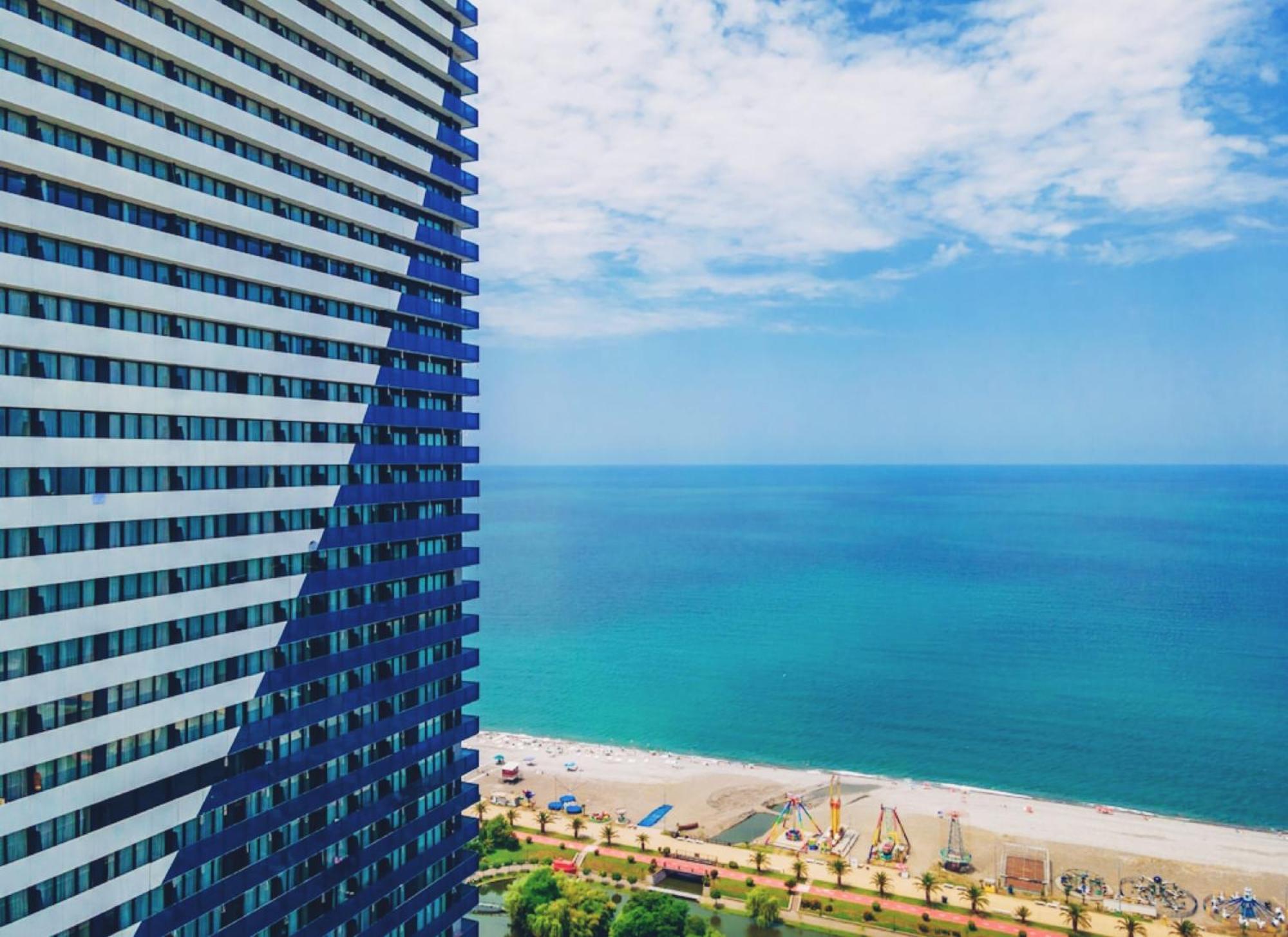 Delux Sea View Aparthotel In Orbi City Batumi Luaran gambar