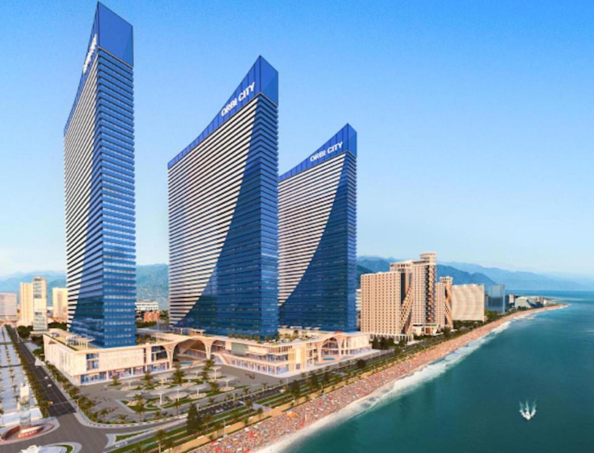 Delux Sea View Aparthotel In Orbi City Batumi Luaran gambar